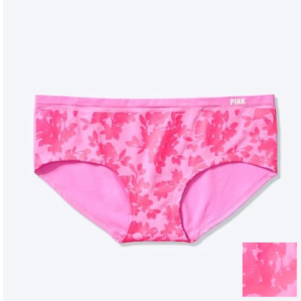 🆕VS PINK SEAMLESS HIPSTER.NIP!